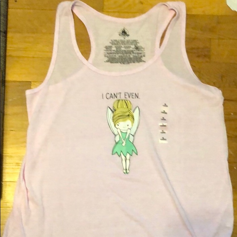 Disney Pink Tinkerbell Tank Top